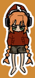 Just hanging out (stickers)