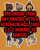 Just hanging out (keychains) PRE-ORDER
